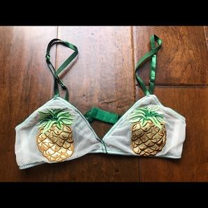 Super cute pineapple bralette